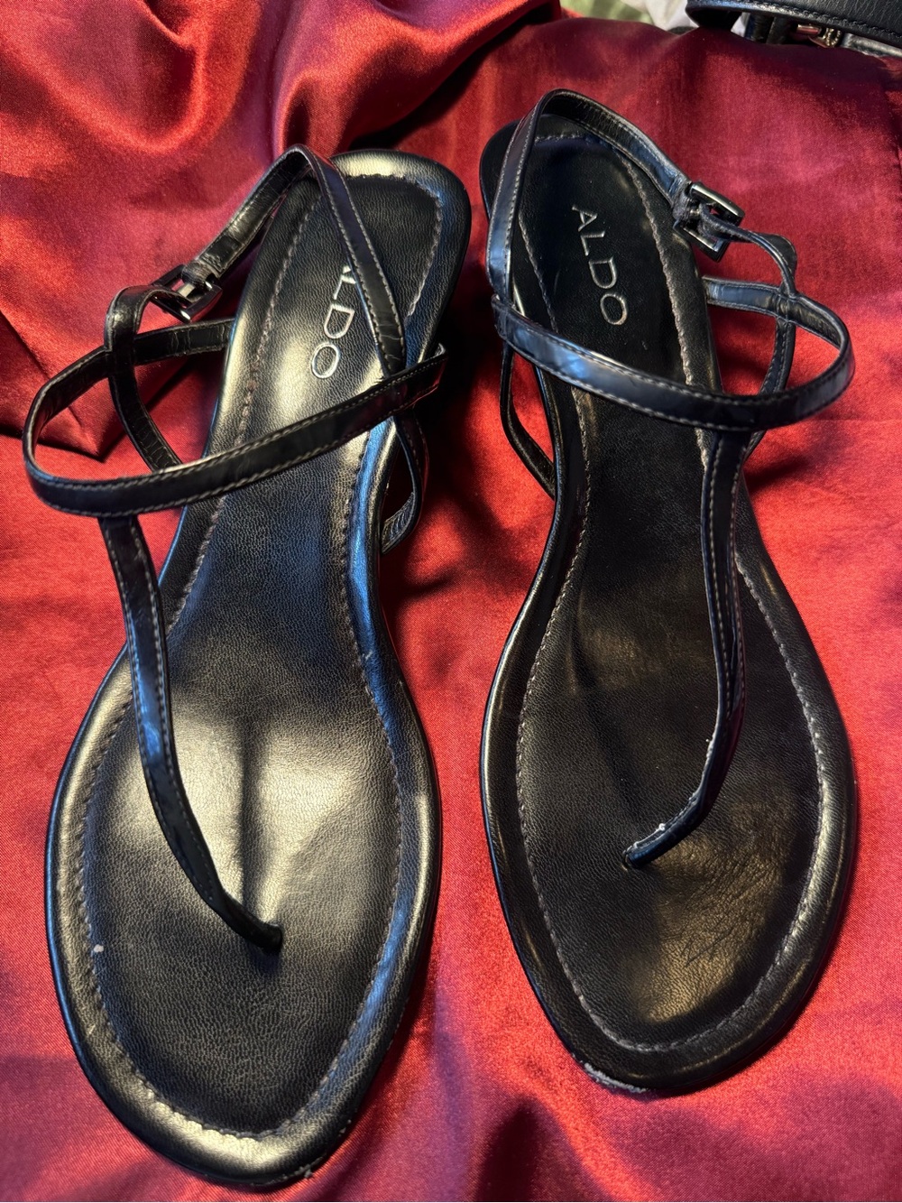 Aldo Black Sandals